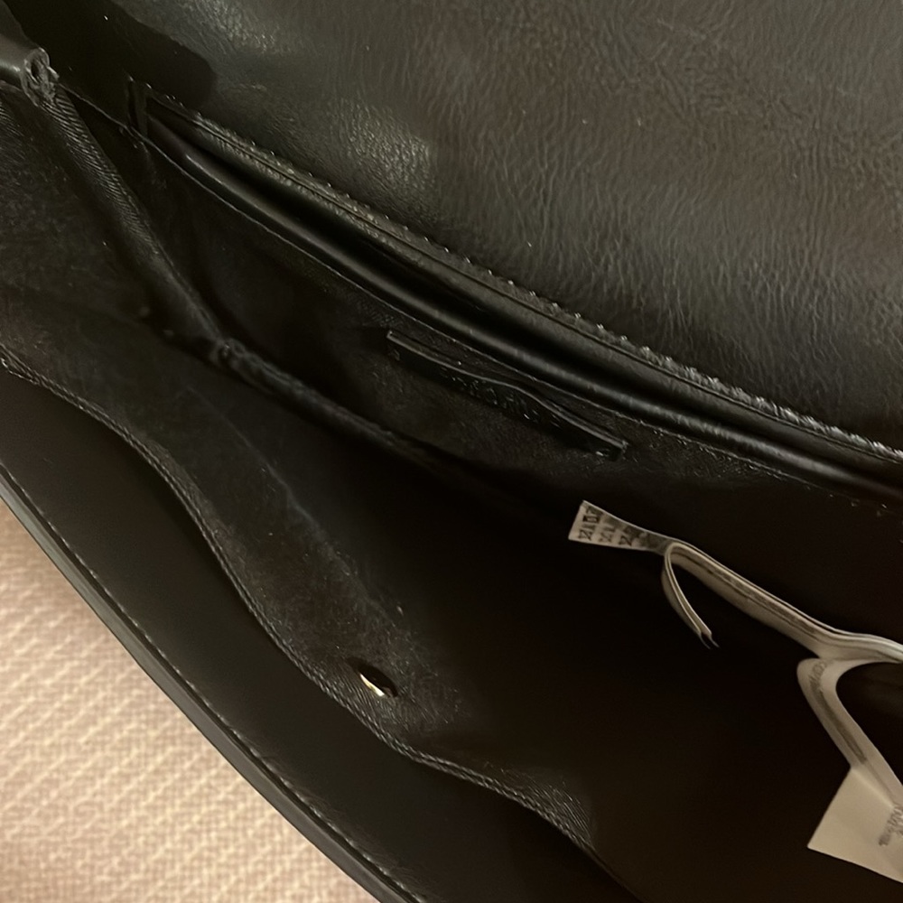 ZARA Basic Collection Black Clutch - Picture 5 of 8